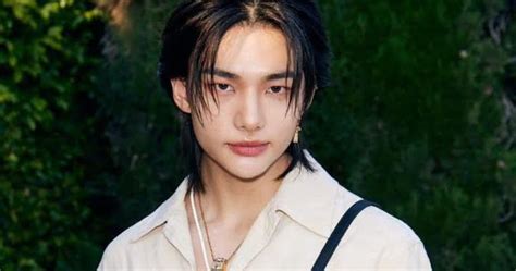 hyunjin versace event.